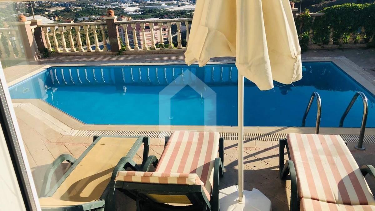 Alanya'da Özel Havuzlu, Tesis İçerisinde, Yazlık Villa-27617