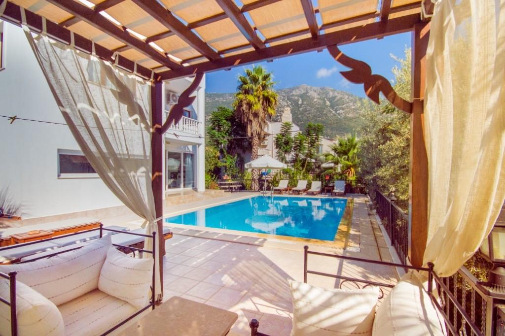 Kaş Kalkan'da Deniz Manzaralı, Özel Havuzlu, Merkezi Villa-14895
