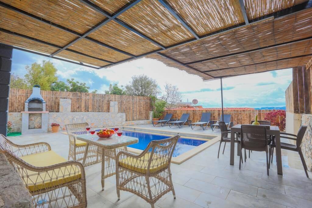 Kaş Gökseki'de Doğa Manzaralı, Elverişli Konumda, Kiralık Villa-17971