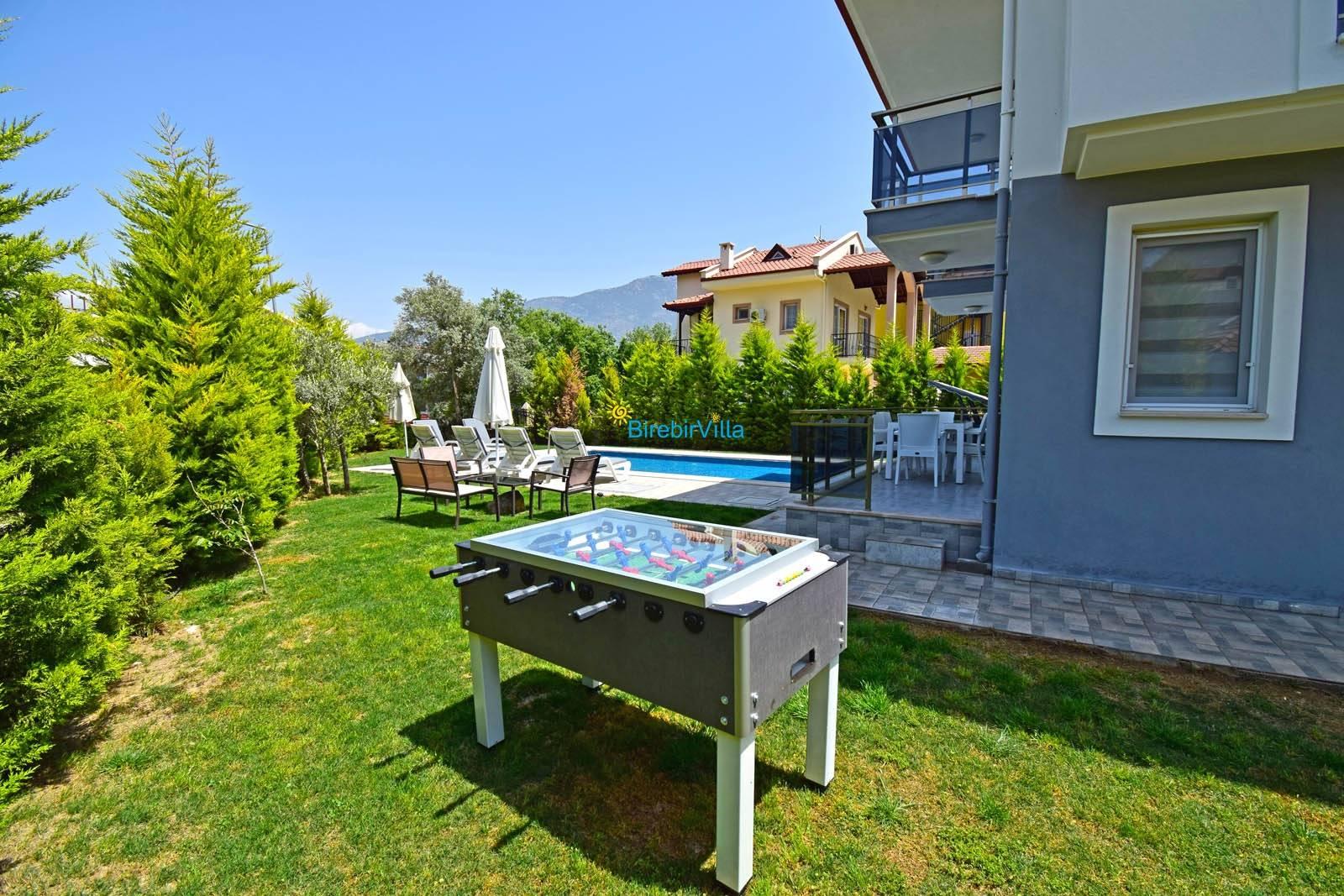 Fethiye Ölüdeniz'de Merkezi Konumda, Özel Havuzlu, Kiralık Villa-25401