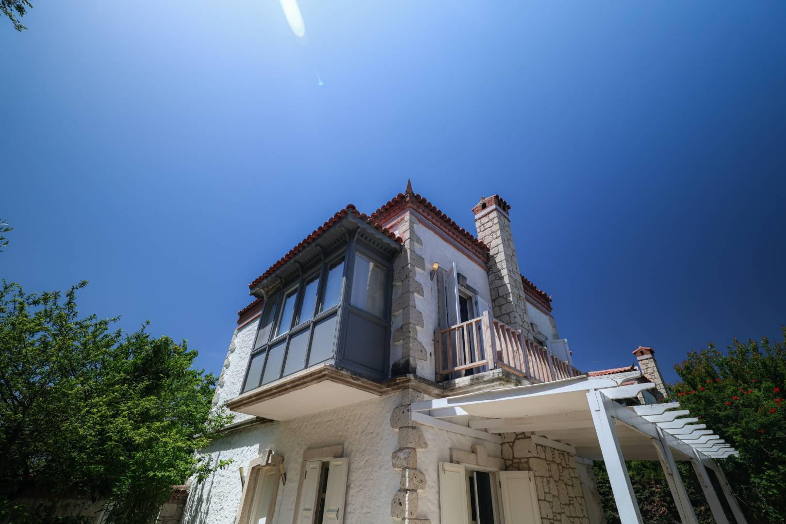 Çeşme Alaçatı'da Site İçerisinde, Ortak Havuzlu, 3+1 Villa-42629