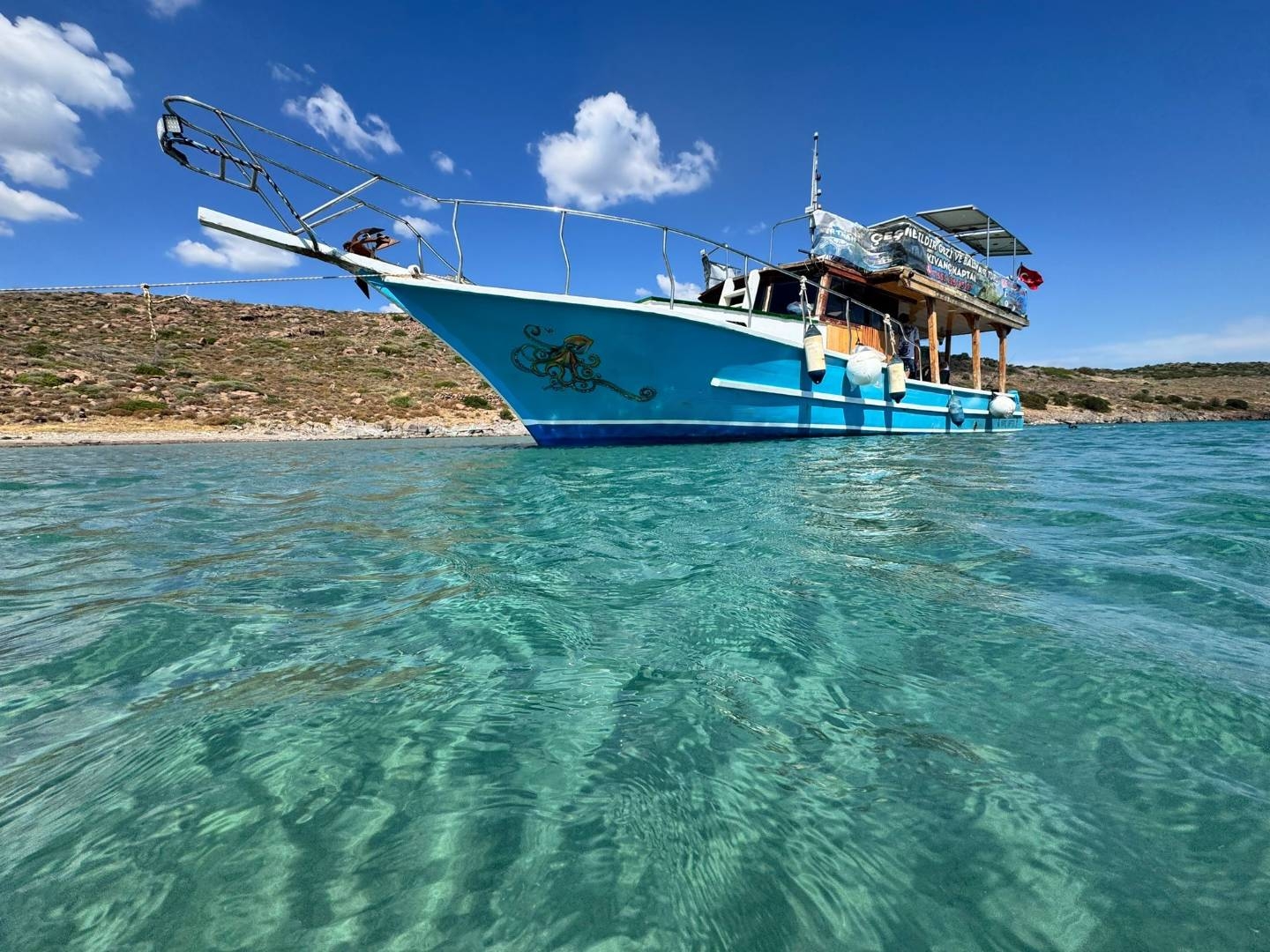 Çeşme Ildır'da Masmavi Sularda, 10 Kişilik, Günlük Tur Guleti