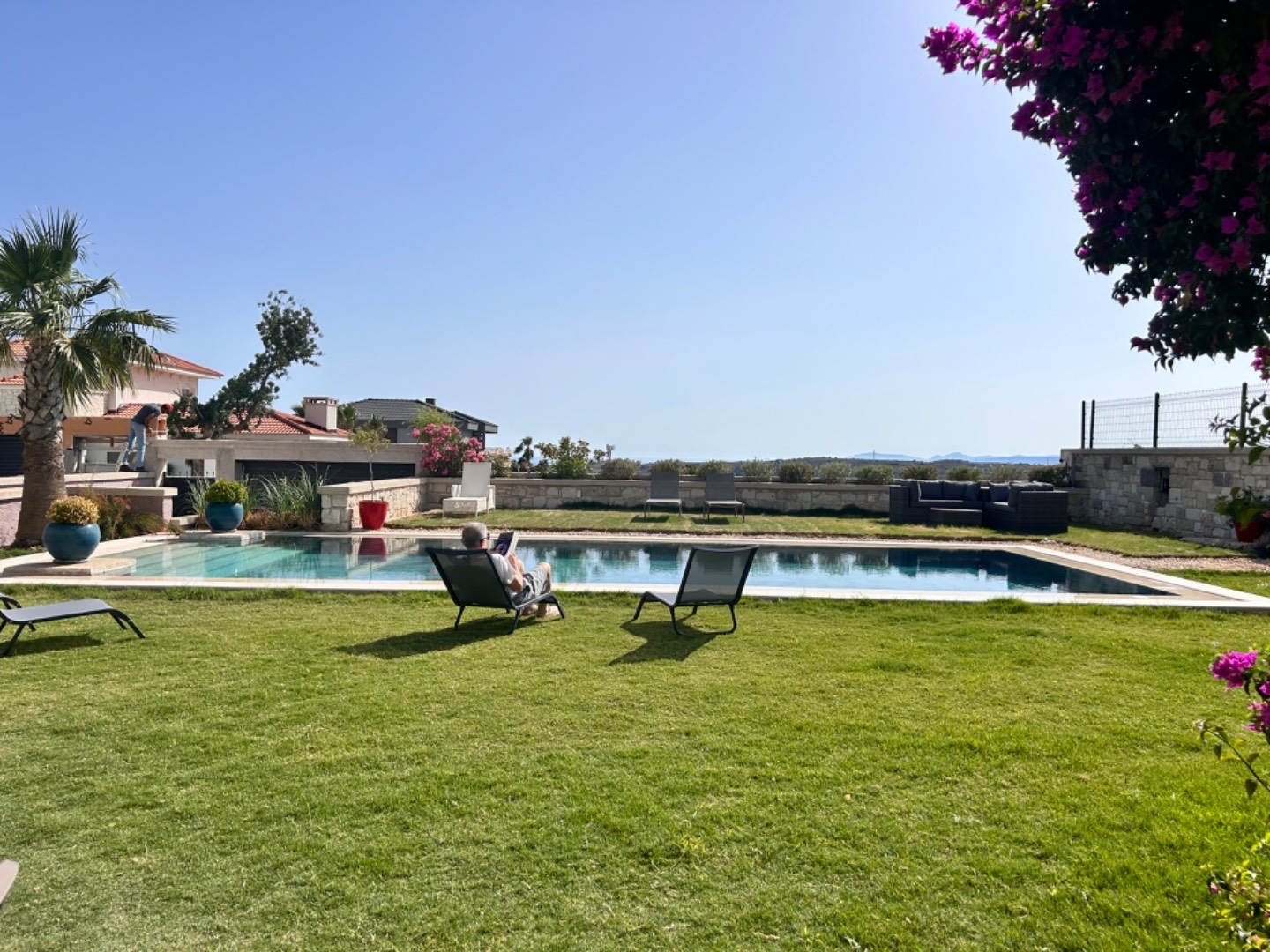 Çeşme'de Kalabalık Aileler İçin Uygun, Özel Havuzlu, Lüks Villa