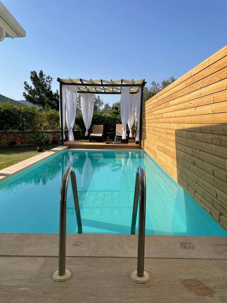 Bodrum Torba'da Yemyeşil Doğada, Özel Havuzlu, Lüks Villa