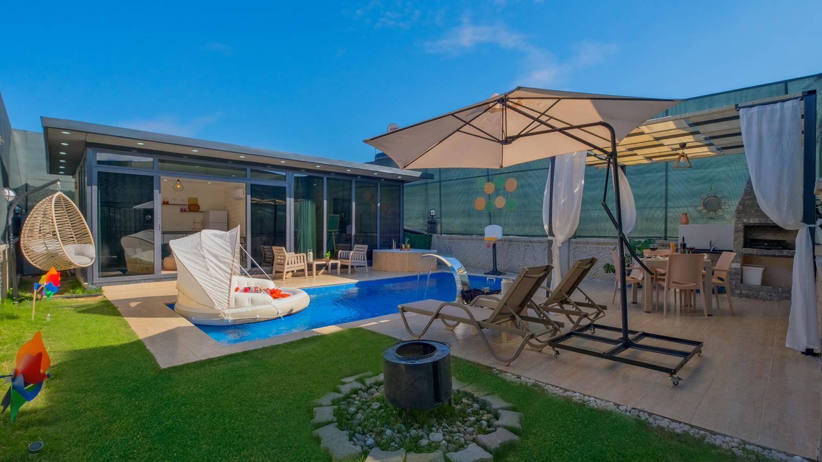 Fethiye'de Gözlerden Uzak, Özel Havuzlu, Jakuzili, Balayı Villası-36574