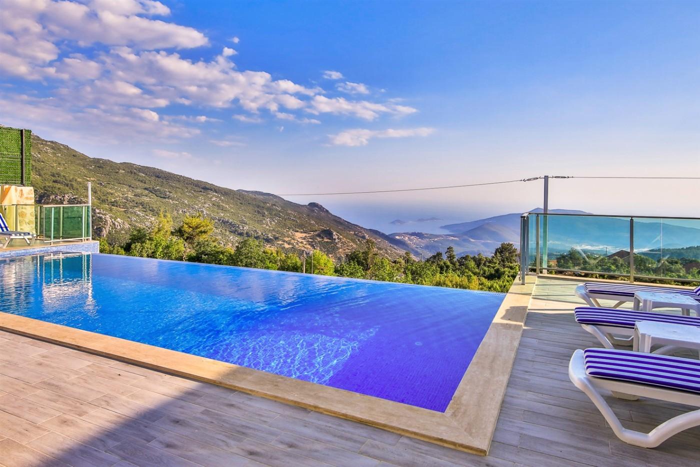 İslamlar'da Muhteşem Gün Batımı Manzaralı, Isıtmalı Havuzlu, Şık Villa-12341