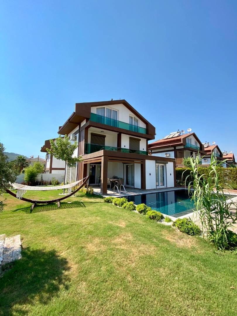 Fethiye Ölüdeniz'de Doğa İçerisinde, Özel Havuzlu, 8 Kişilik Villa-26077