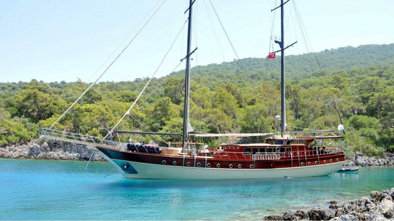 Bodrum'da Enfes Sularda, 5 Kabinli, Kiralık Lüks Gulet