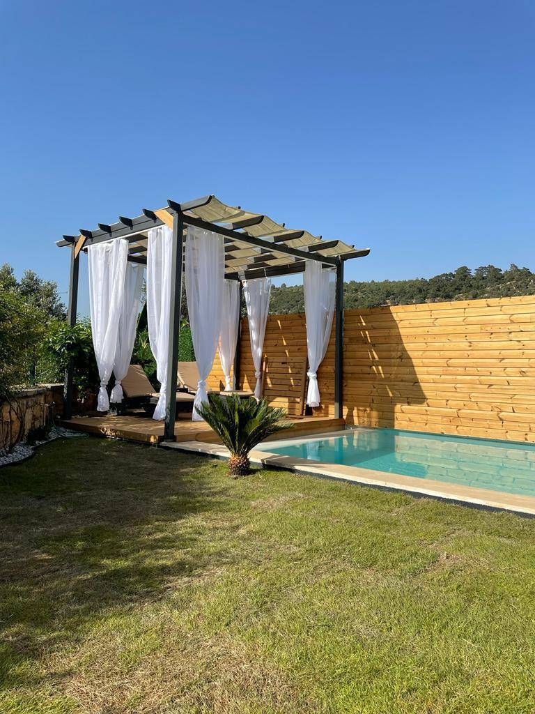 Bodrum Torba'da Yemyeşil Doğada, Özel Havuzlu, Lüks Villa