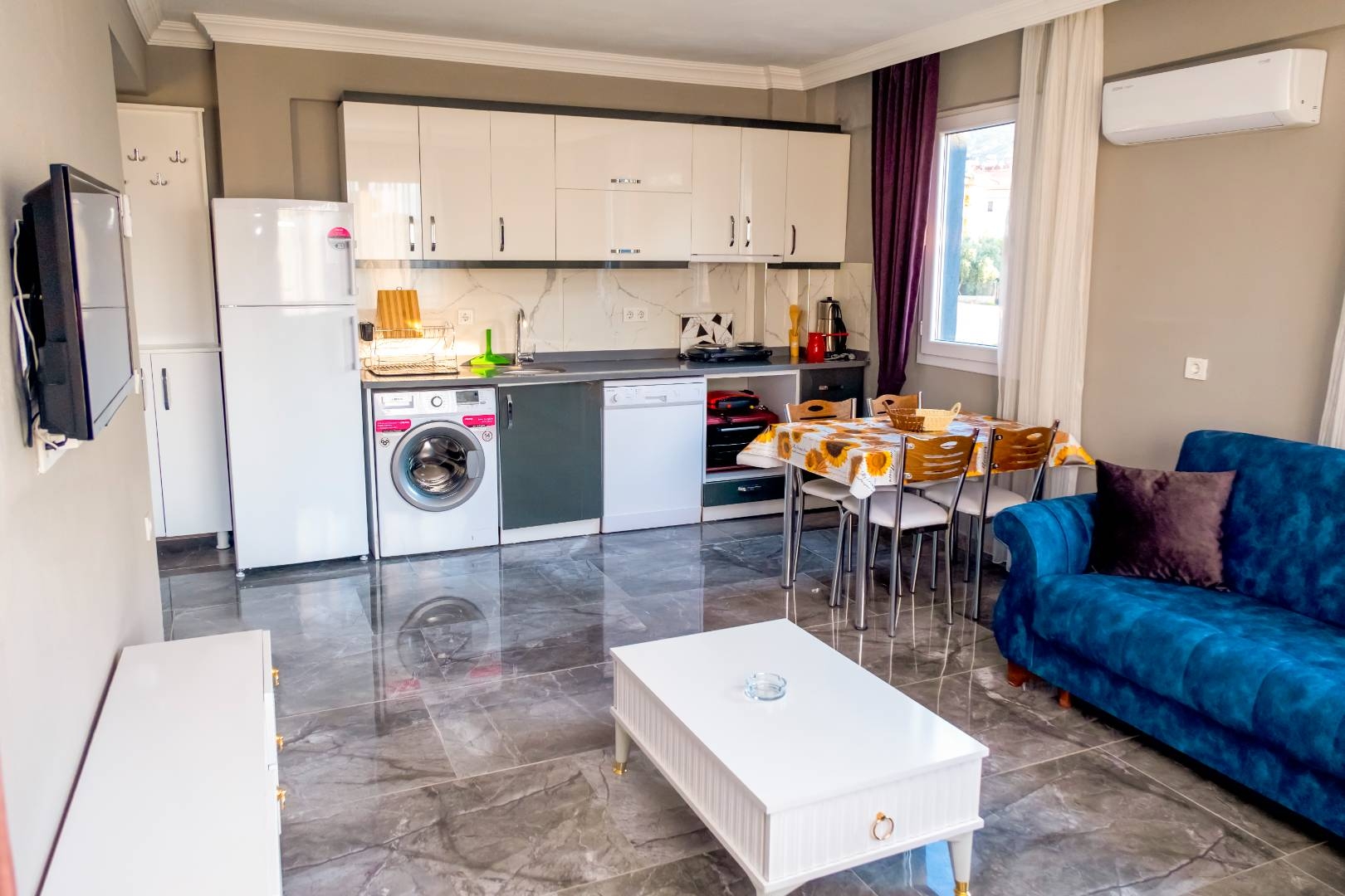 Muğla Fethiye'de Huzurun Kucağında, Şık Tasarımlı, Konforlu Ev