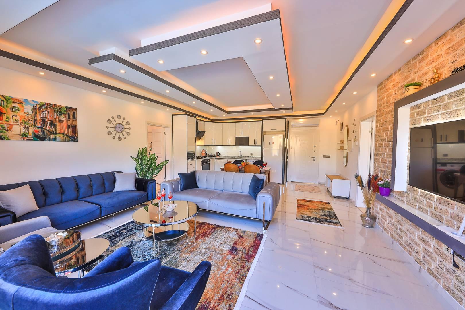 Kaş Çavdır'da Sessiz Konumda, Özel Havuzlu, Jakuzili, Modern Villa-27076