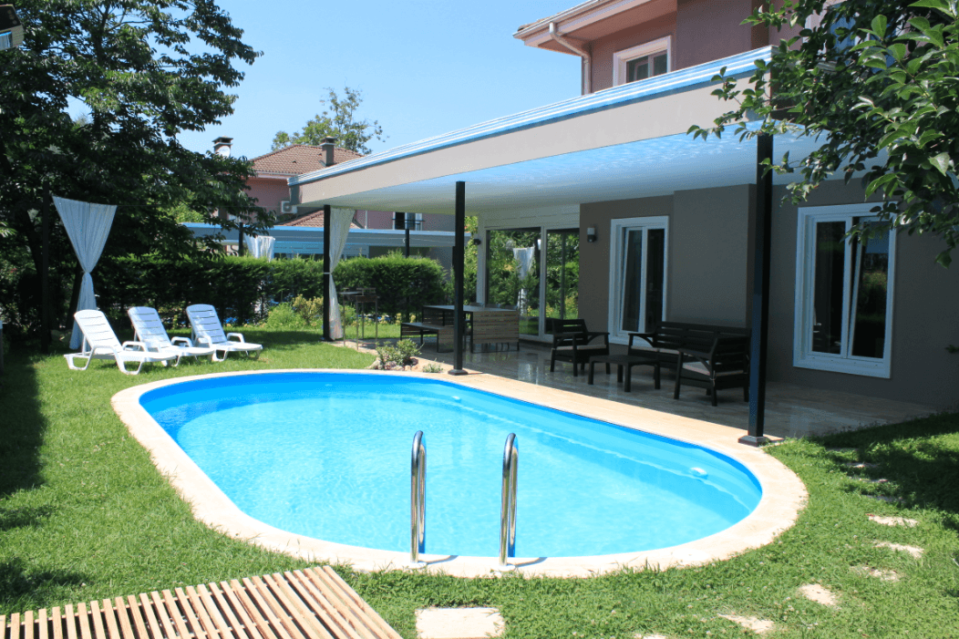 Sapanca Kırkpınar'da Yemyeşil Bahçeli, Özel Havuzlu, Modern Villa-15001