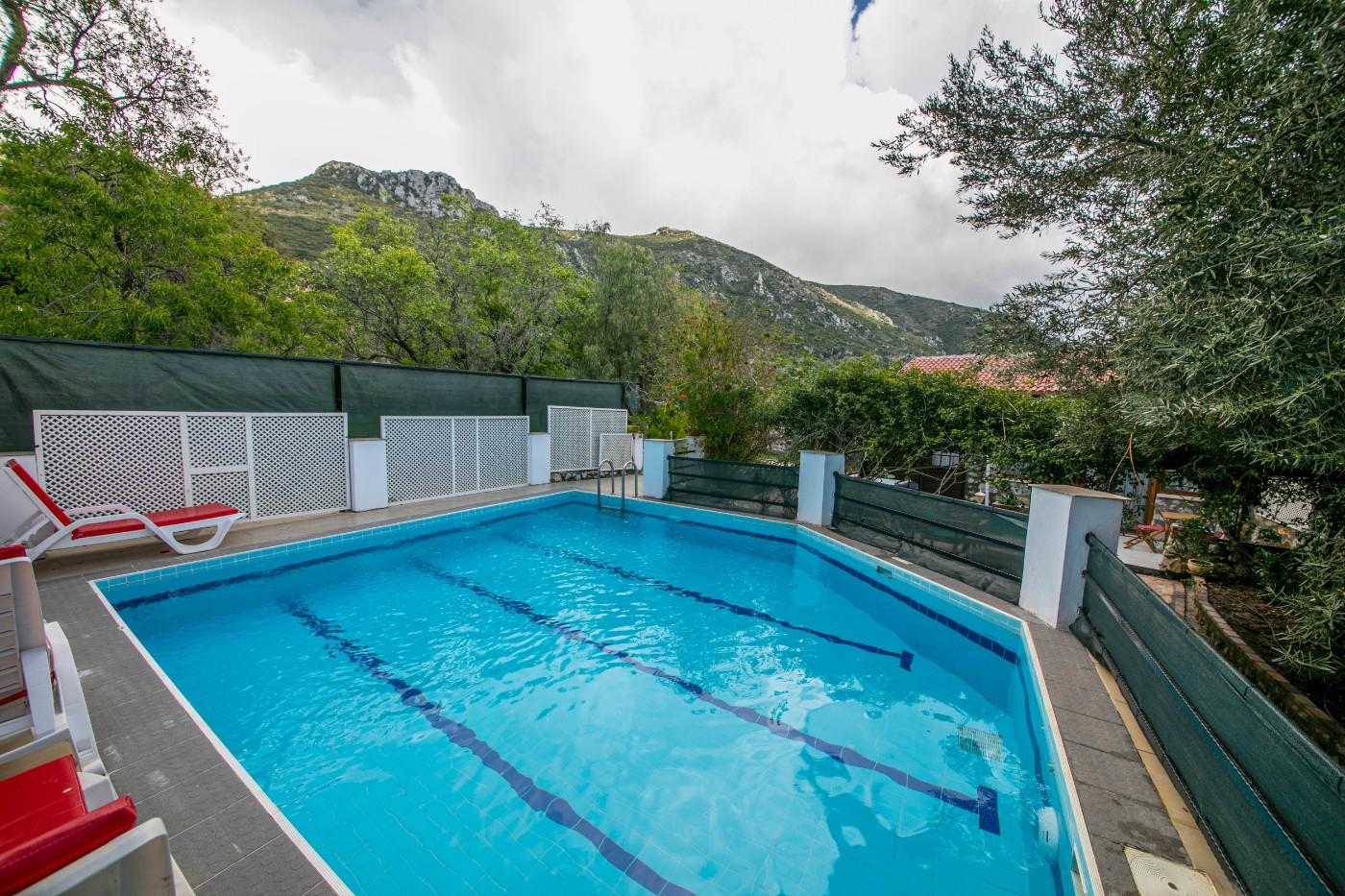 Marmaris Söğüt'te Taş Mimariye Sahip, Özel Havuzlu, Lüks Villa-13983