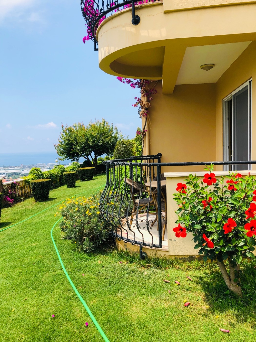 Alanya'da Sosyal Tesis İçerisinde, Aquapark Bulunan, 6 Kişilik Yazlık