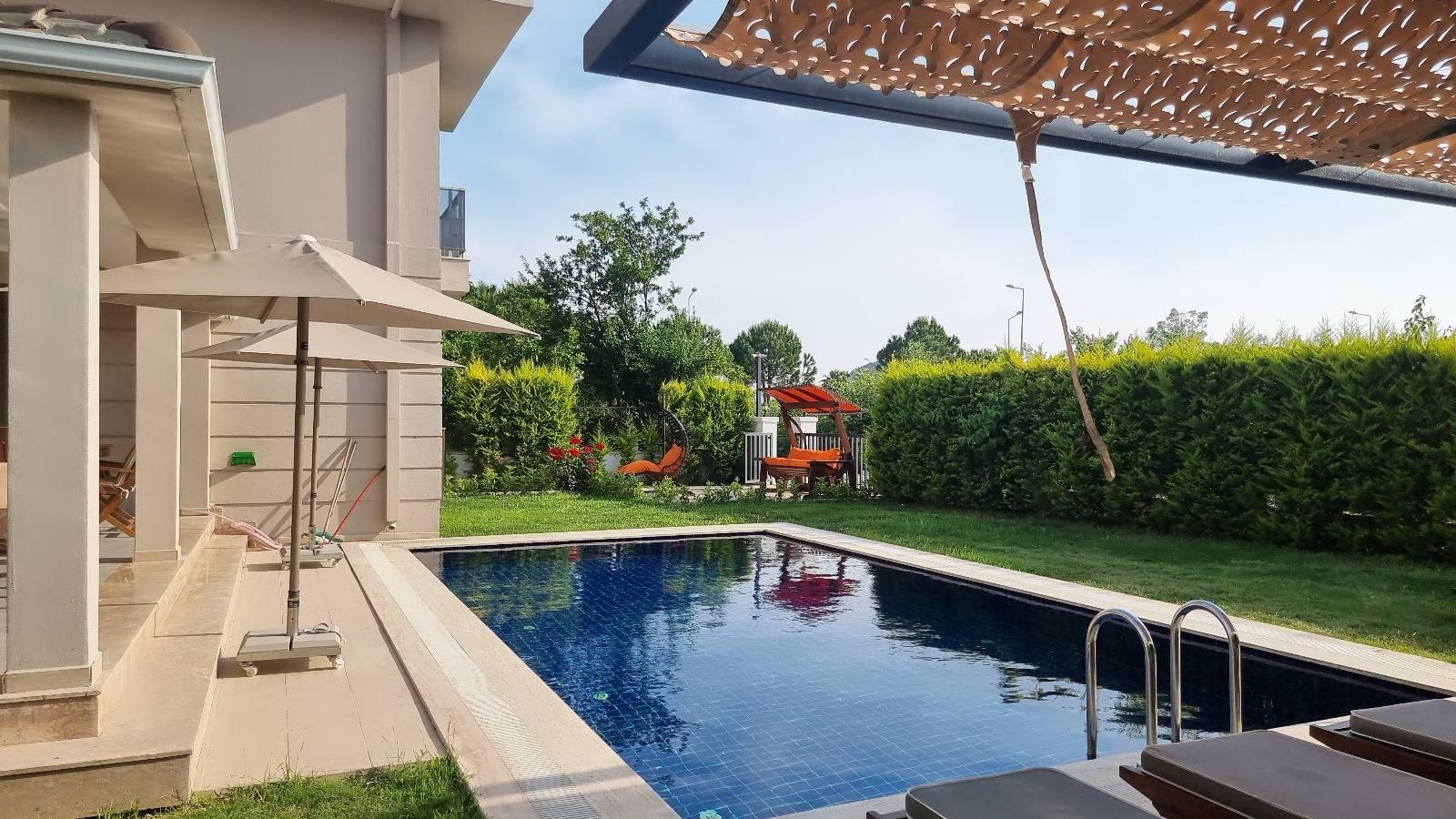 Dalyan'da Muhteşem Doğa Manzaralı, Özel Havuzlu, 8 Kişilik Villa-24438