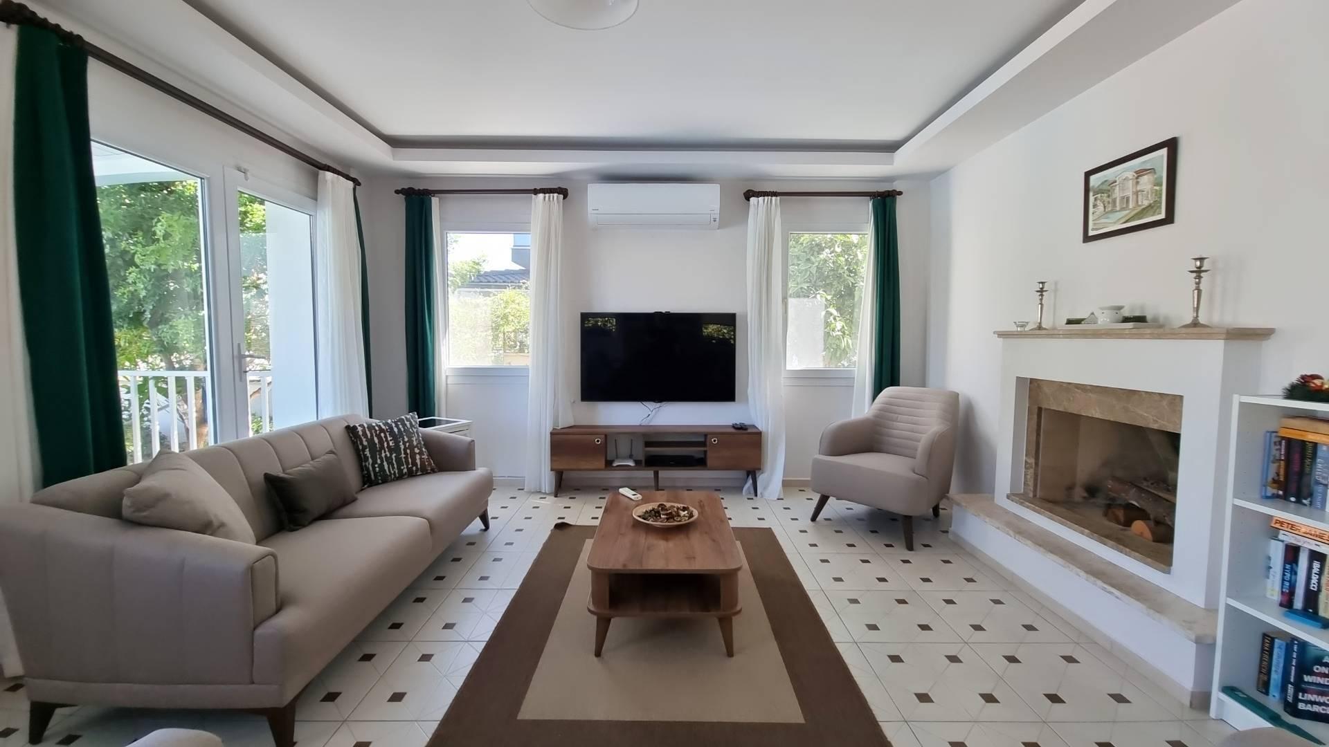 Dalyan'da Sakin Konumda, Özel Havuz ve Bahçeli, Müstakil, Şık Villa-17624