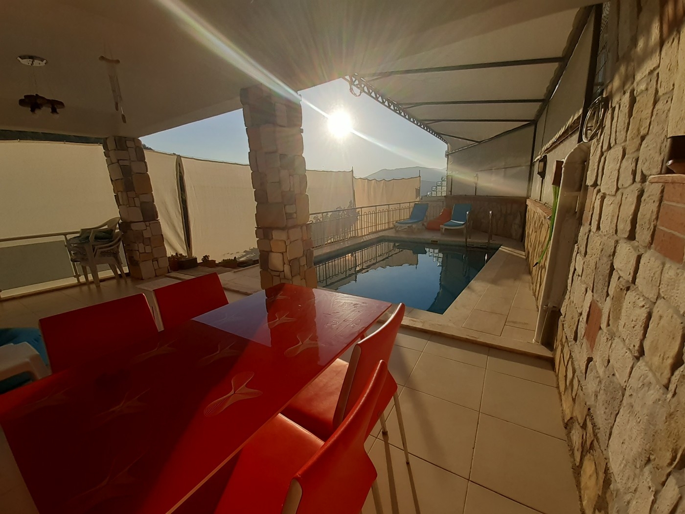 Fethiye Yeşilüzümlü'de Doğa İçerisinde, Özel Havuzlu, 8 Kişilik Villa