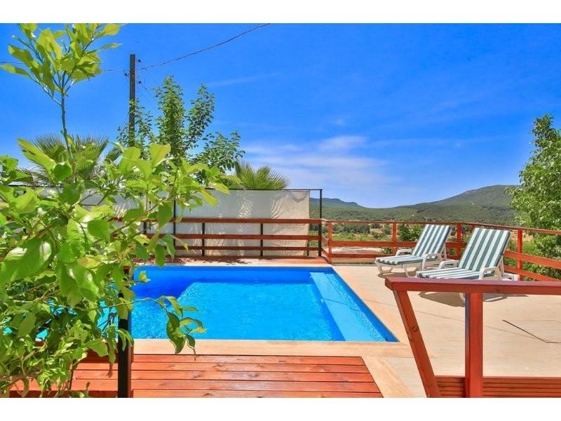 Kaş Çukurbağ'da Dağ Manzaralı, Özel Havuzlu, Kiralık Otantik Villa-19680
