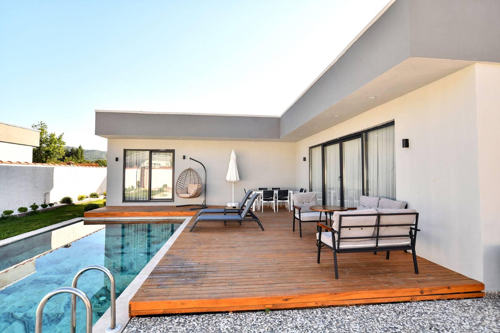 Fethiye Yeşilüzümlü'de Doğa İle İç İçe, Özel Havuzlu, 2+1 Lüks Villa-31825