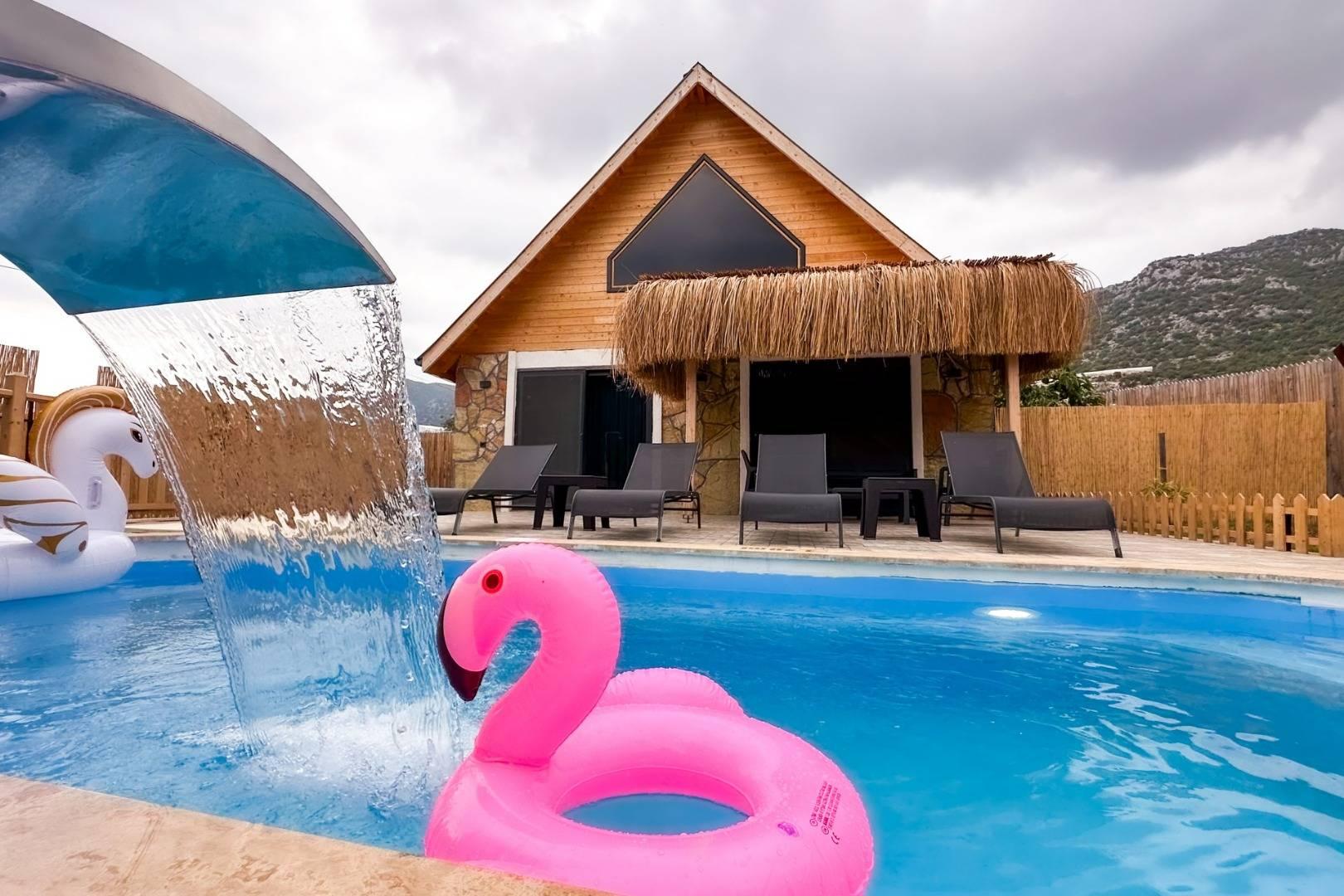 Antalya Demre'de Doğa İçerisinde, Özel Havuzlu, Kiralık Villa-41552