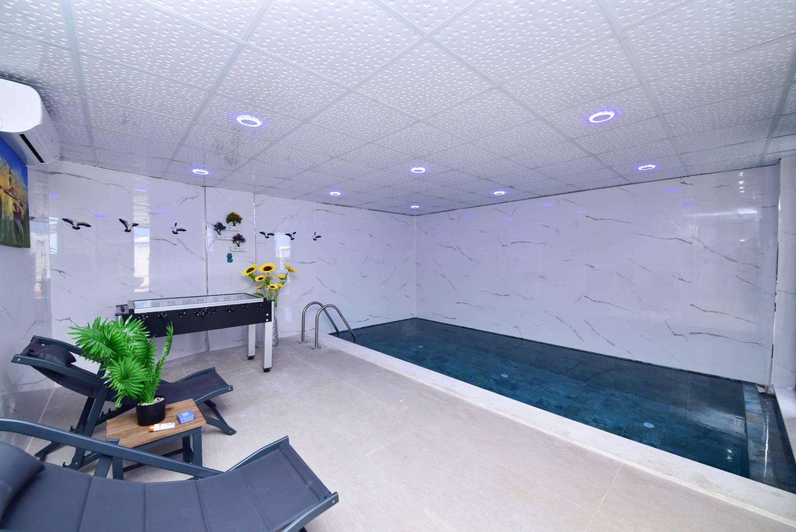 Demre Karabucak'ta Sakin Konumda, Özel Havuzlu, Saunalı Villa-43821