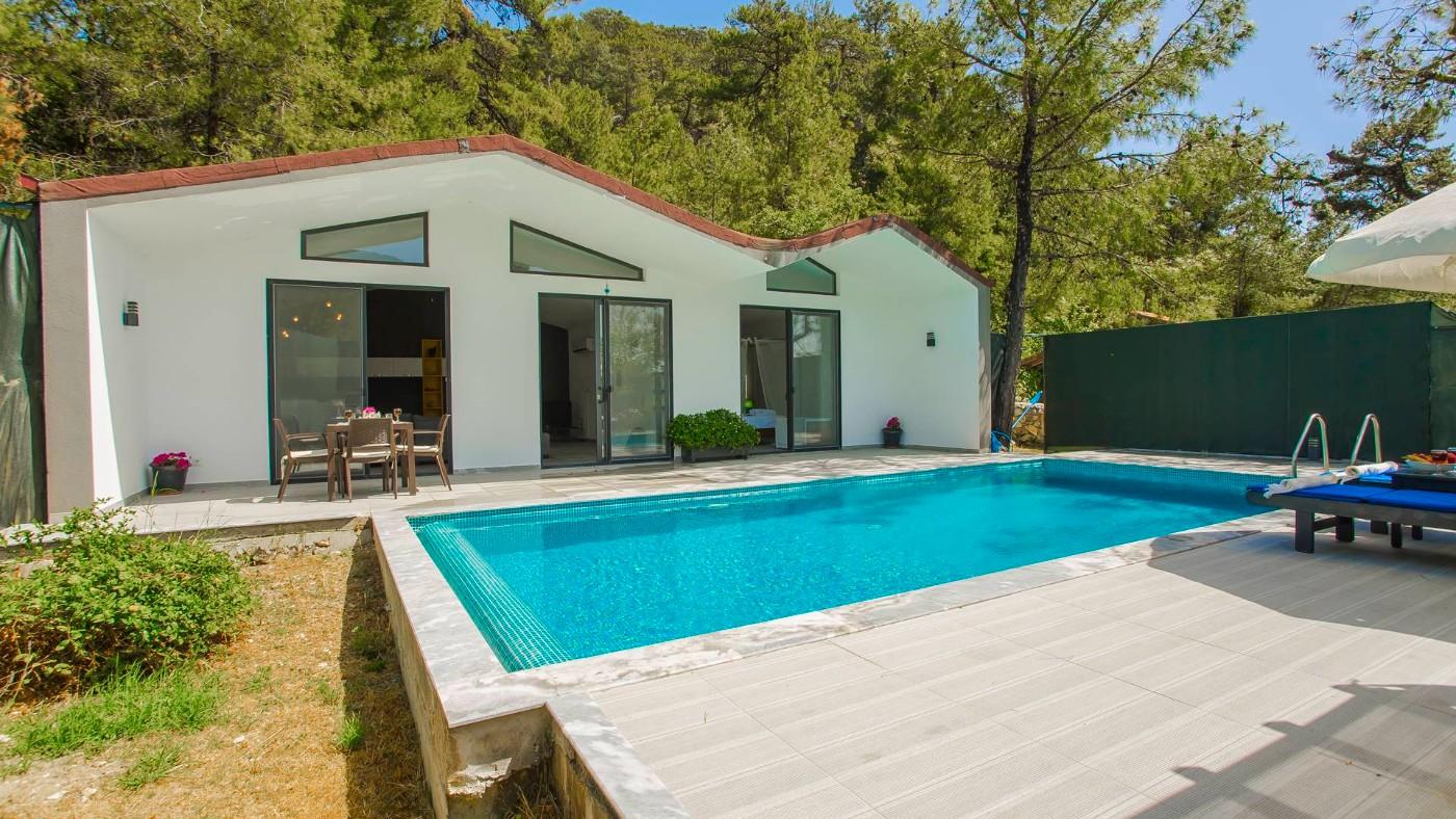 Kaş İslamlar'da Doğa İçerisinde, Özel Havuzlu, Romantik Villa-23526