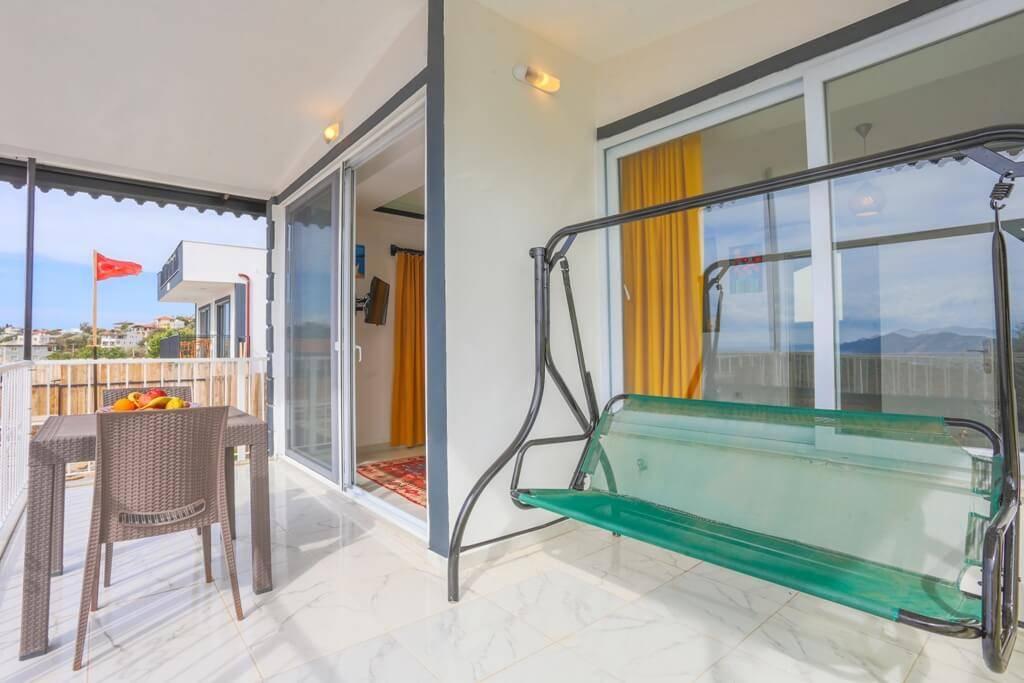 Kaş Gökseki'de Doğa Manzaralı, Elverişli Konumda, Kiralık Villa-17971