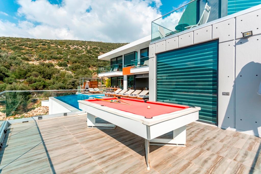 Kaş Kalkan'da Deniz Manzaralı, Özel Havuzlu, Estetik Villa-24300