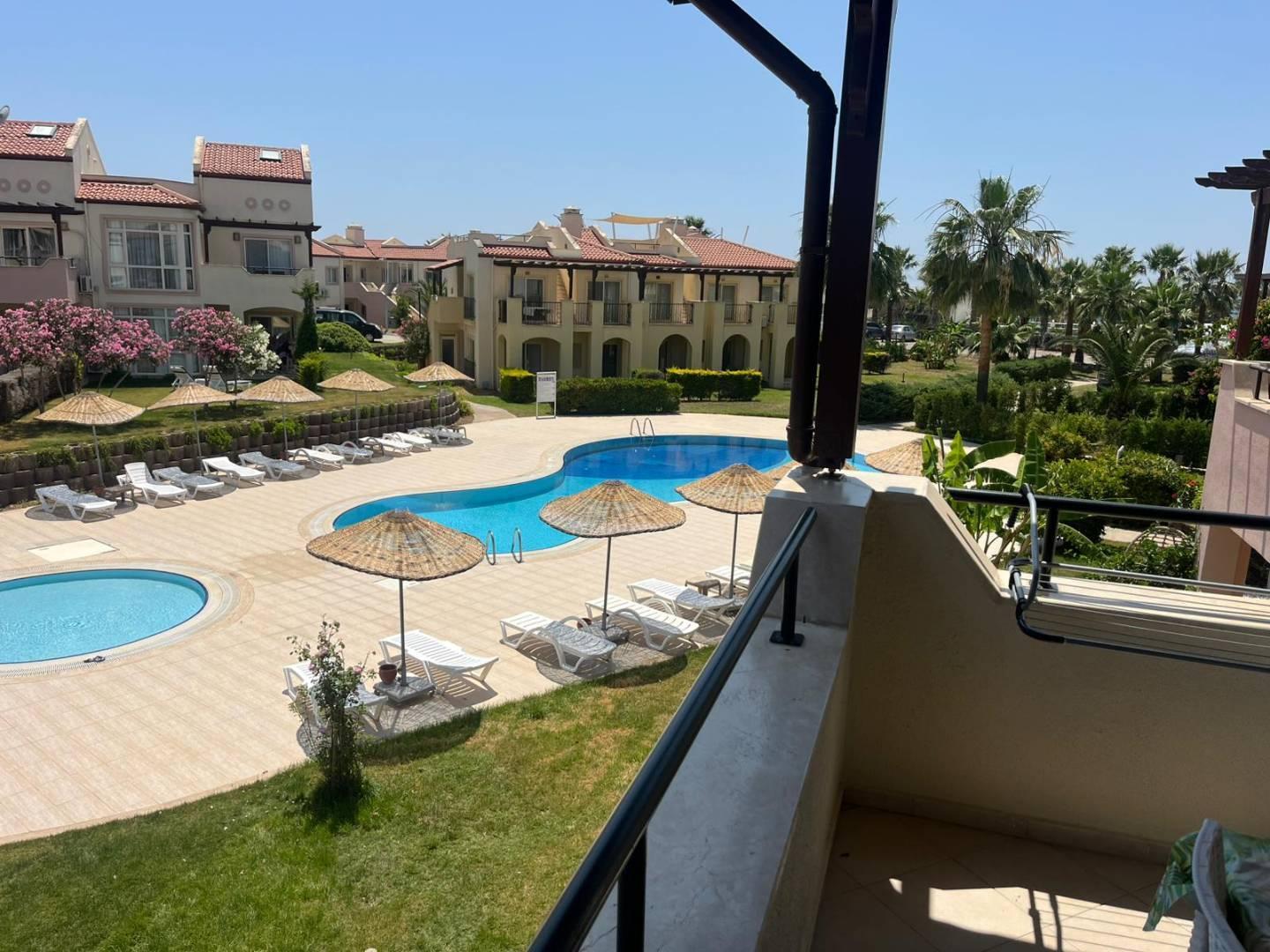 Didim Akbük'te Deniz Manzaralı, Tesis İçerisinde, Şık Dubleks Ev-42841