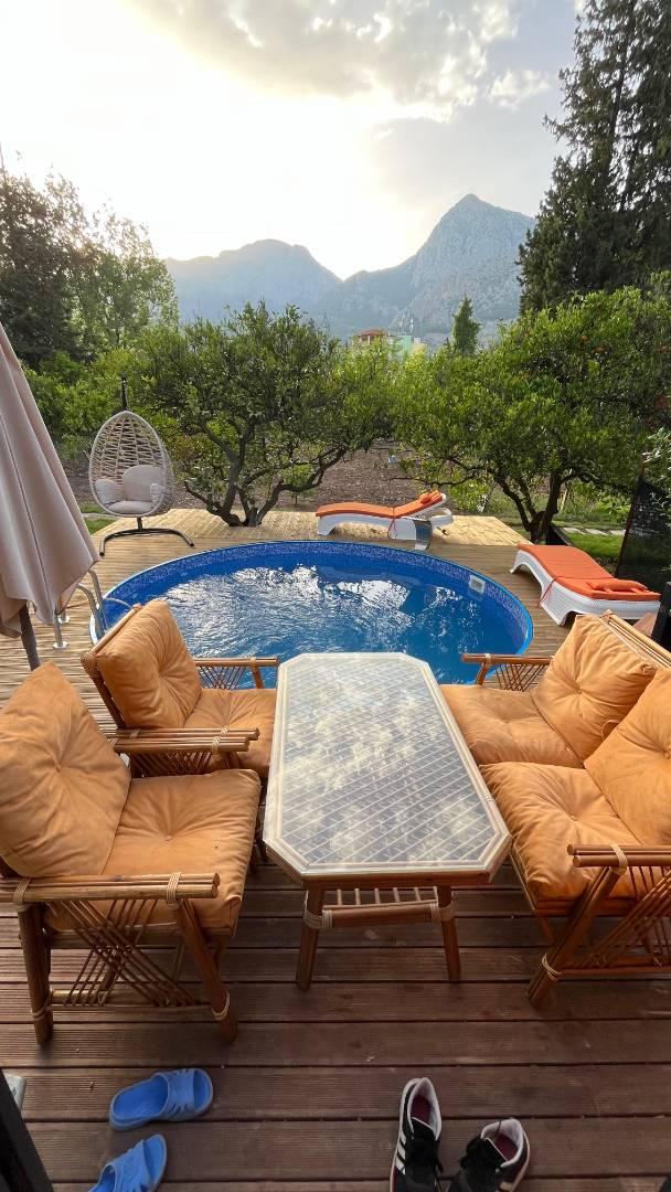 Antalya Konyaaltı'nda Merkezi Konumda, Özel Havuzlu, Konforlu Bungalov-39414