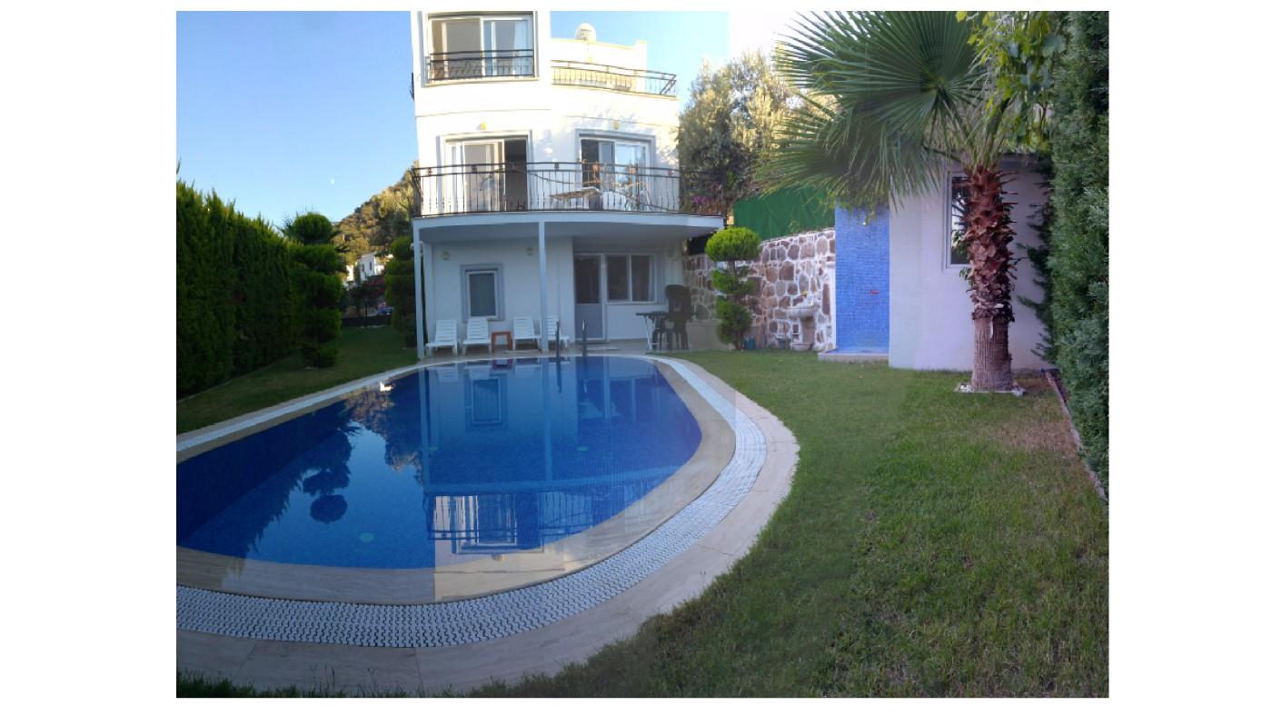 Muğla Bodrum'da Geniş Ailelere Uygun, Özel Havuzlu, Modern Villa-17210