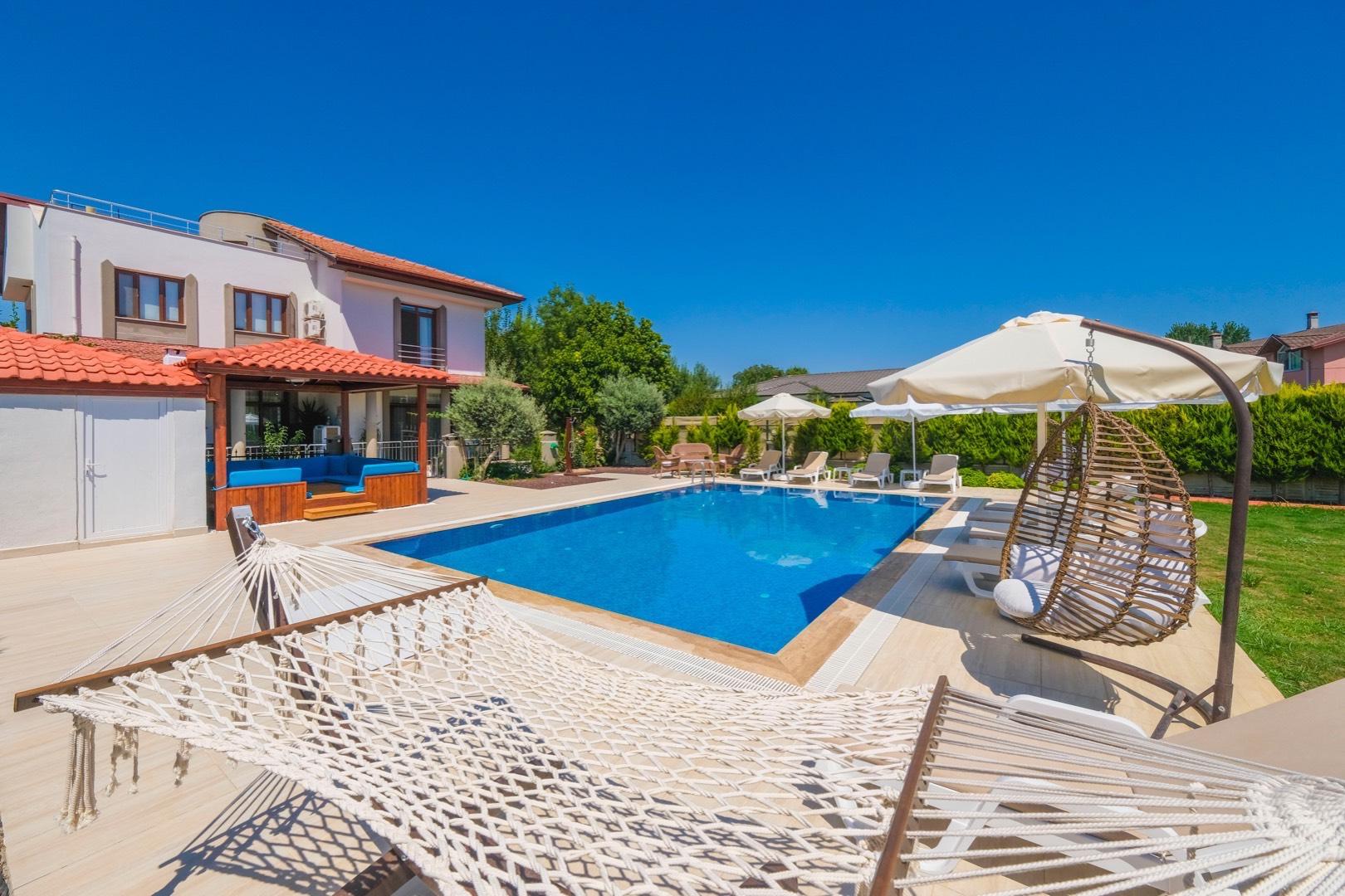 Muğla Ortaca'da Enfes Doğada, Özel Havuzlu, Bahçeli, Kiralık Villa-16768