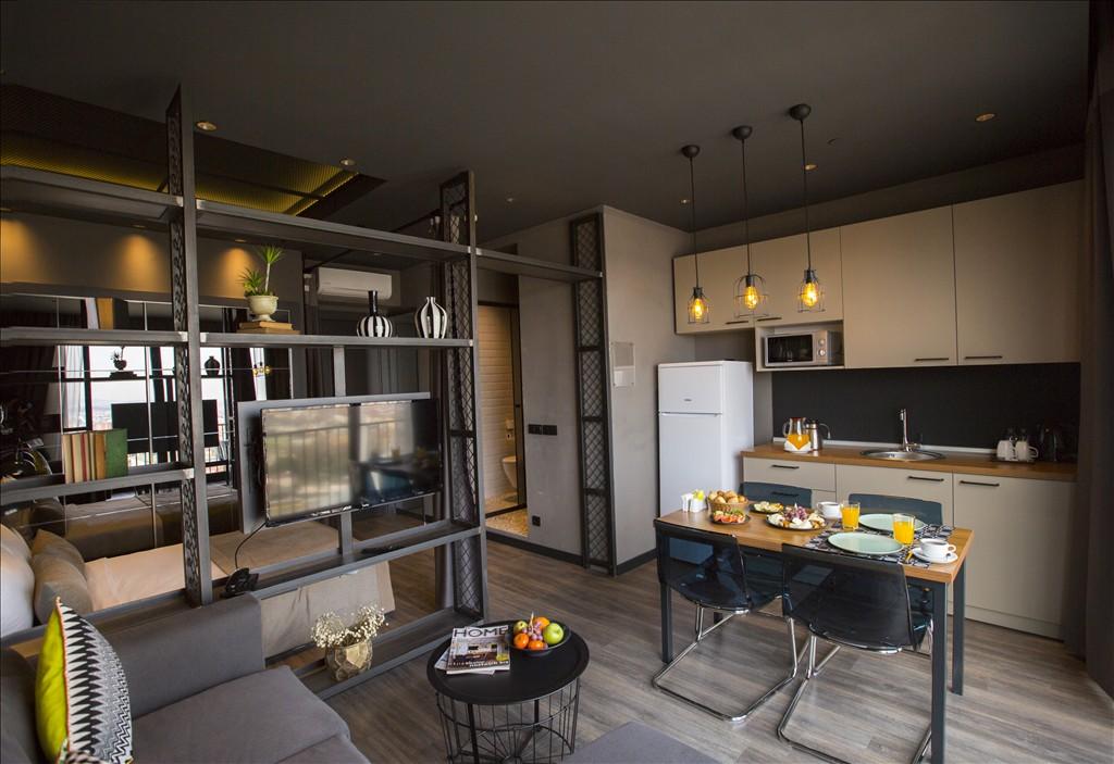 İstanbul Ataşehir'de Modern Tasarıma Sahip, Standart Oda-16181