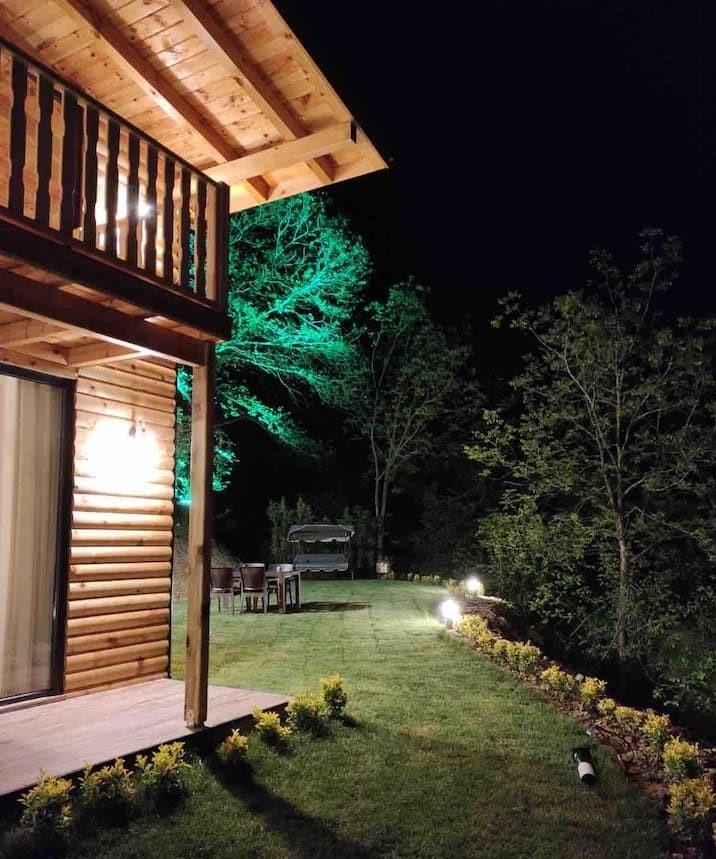 Sakarya Sapanca'da Göl ve Doğa Manzaralı, Bahçeli Dubleks Bungalov-23690