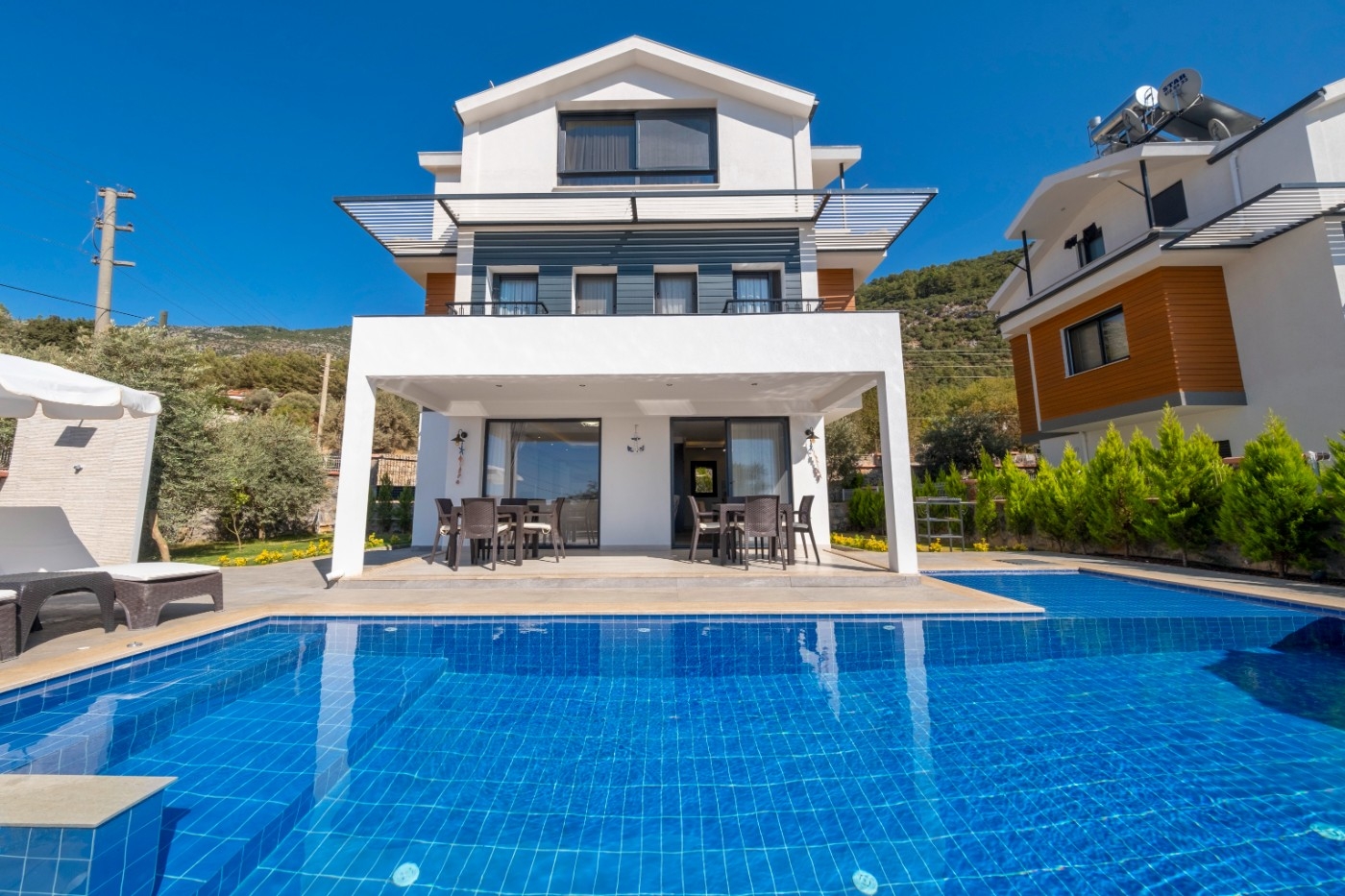 Fethiye Ölüdeniz'de Özel Havuzlu, Doğa Manzaralı, Kiralık Villa