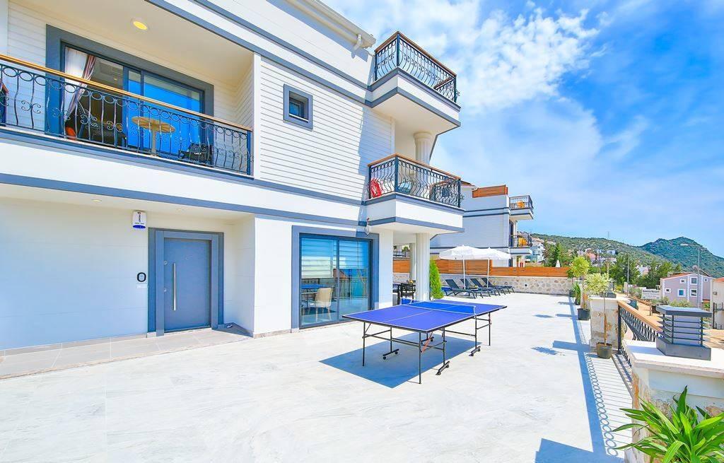 Kaş Kalkan'da Ferah Mimarili, Özel Havuzlu, Jakuzili Villa-19562