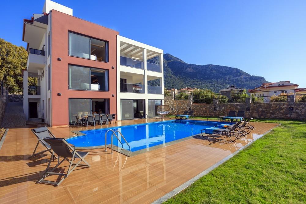 Fethiye Ölüdeniz'de Görkemli, 10 Kişilik, Özel Havuzlu, Lüks Villa-20829