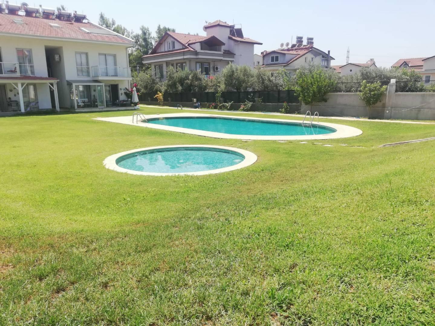 Fethiye Çiftlik'te Site İçerisinde, Ortak Havuzlu, Kiralık Daire-26611