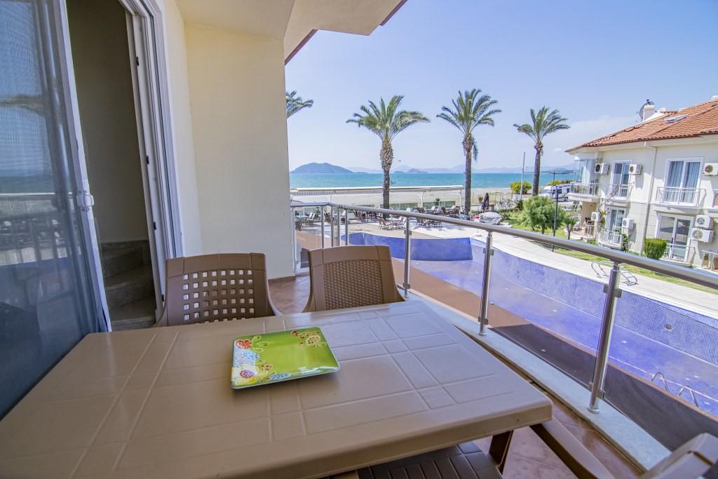 Fethiye Çalış'ta Denize Sıfır, Ortak Havuzlu, 3+1 Yazlık Daire-16510