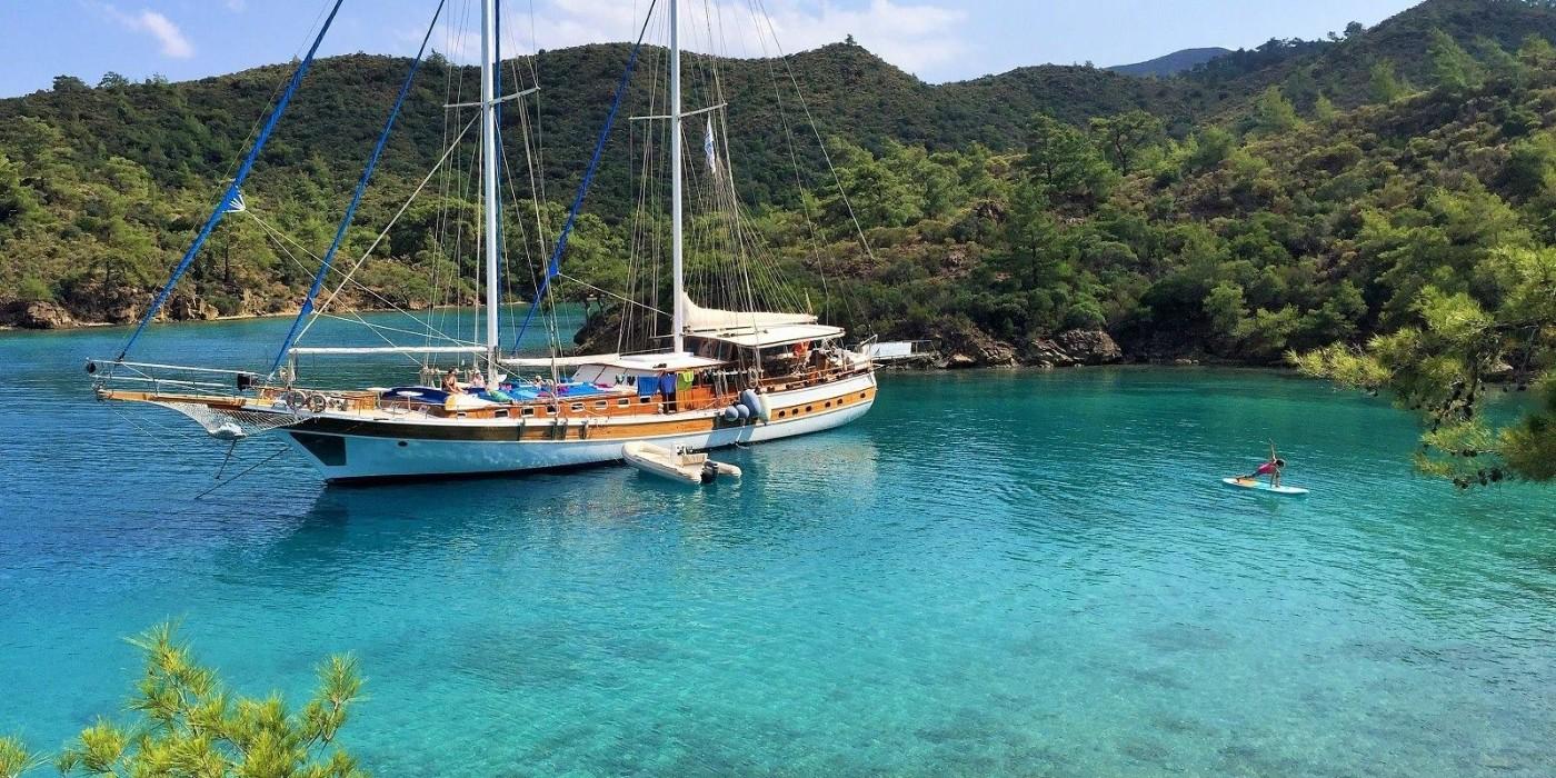 Bodrum'da Masmavi Eşsiz Sularda, Geniş ve Ferah, 16 Kişilik Gulet-16767