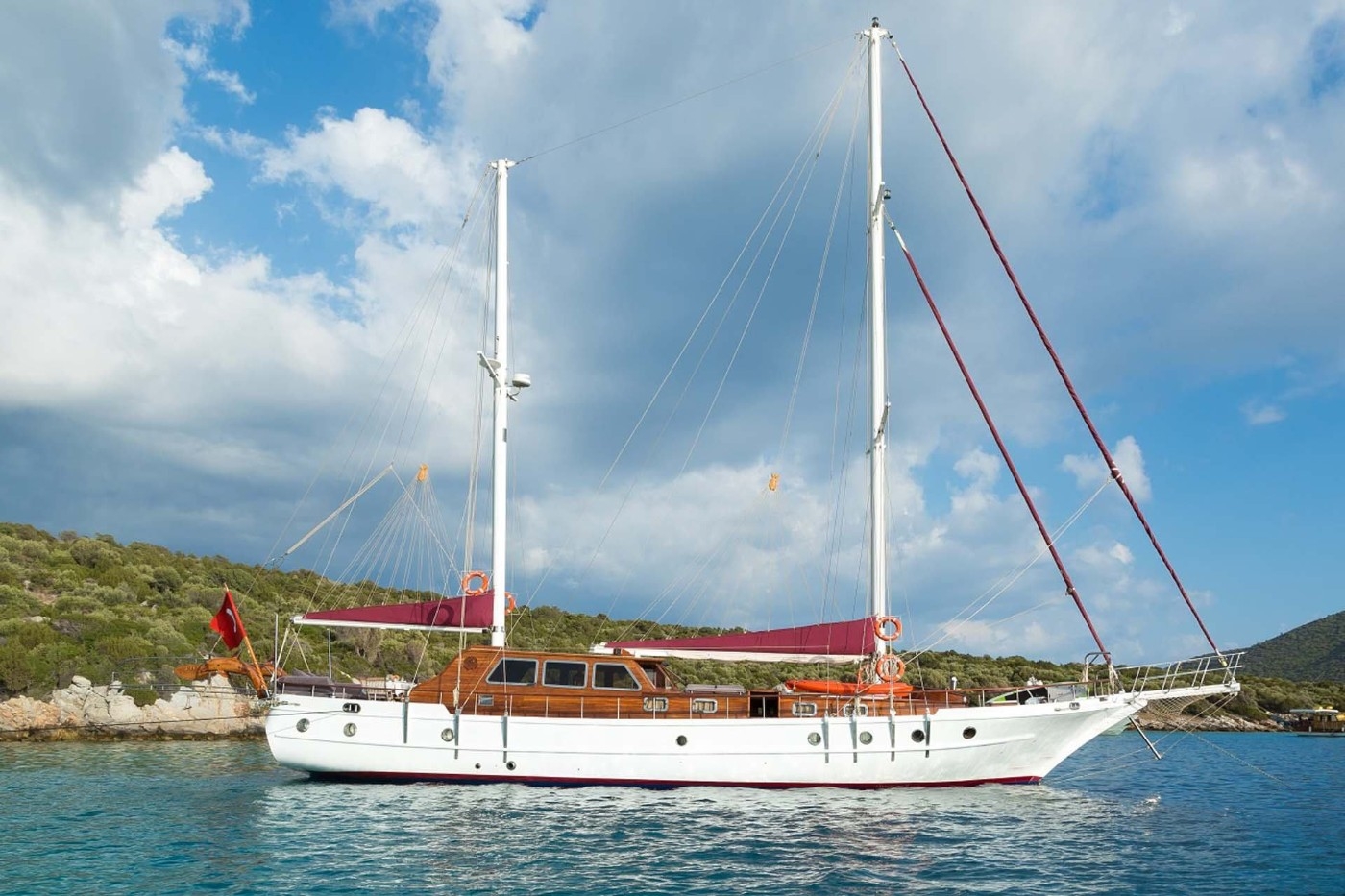 Bodrum'da Keyifli Bir Deneyim Yaşayacağınız, 6 Kişilik, Konforlu Gulet