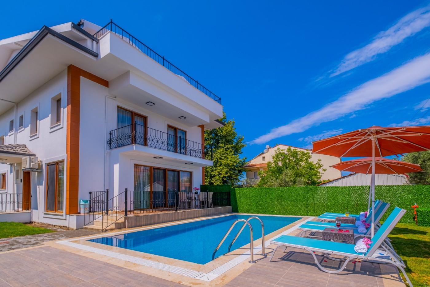 Fethiye Foça'da Muhteşem Doğada, Özel Havuzlu, Jakuzili, Lüks Villa-21968