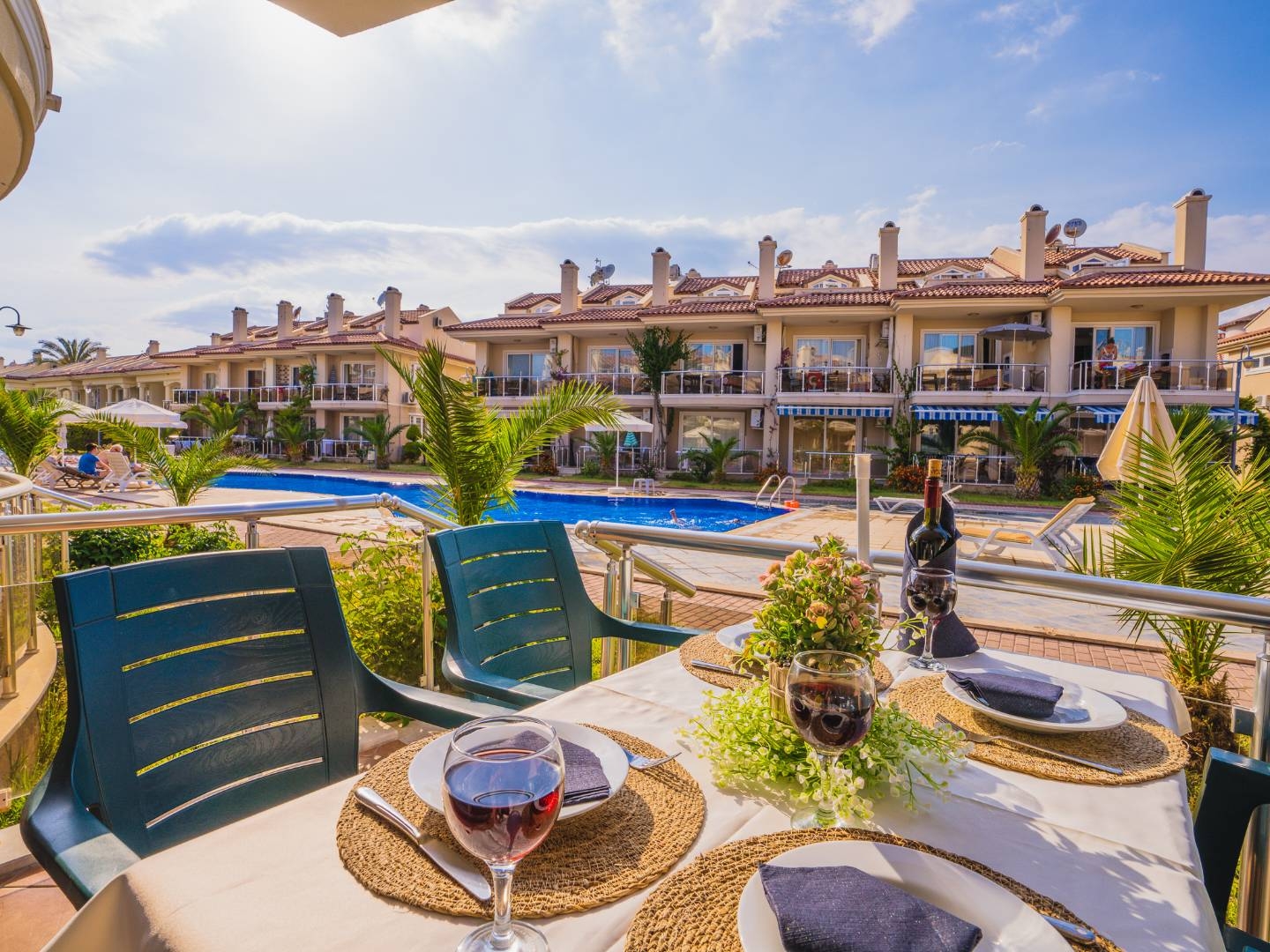 Fethiye Foça'da Merkeze Yakın, Ortak Havuzlu, Rahat Apart