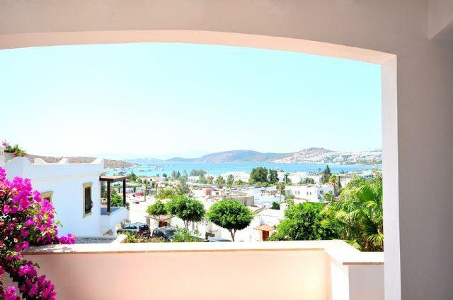Bodrum Gümbet'te Muhteşem Deniz Manzaralı, Özel Havuzlu, Kiralık Villa-13869