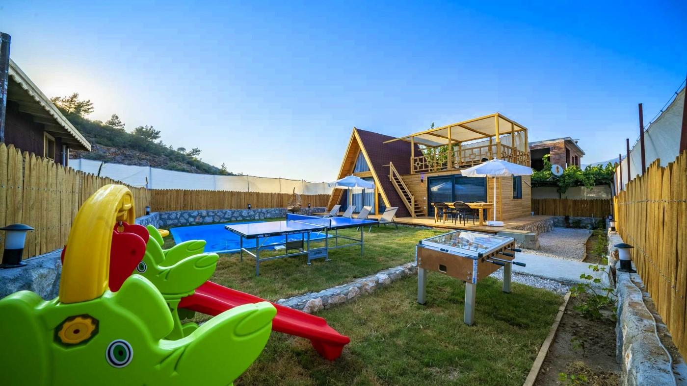 Kaş Yeşilköy'de Balayı Çiftlerine Uygun, Özel Havuzlu, Şık Villa-22686