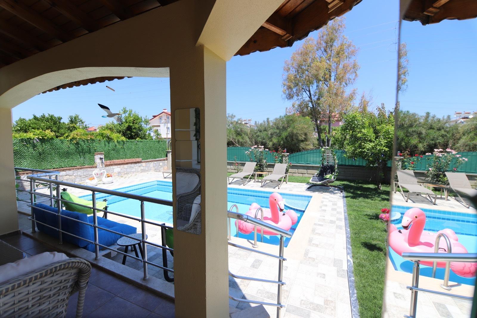 Fethiye Babataşı'nda Merkezi Konumda, Özel Havuzlu, Kiralık Lüks Villa-28108