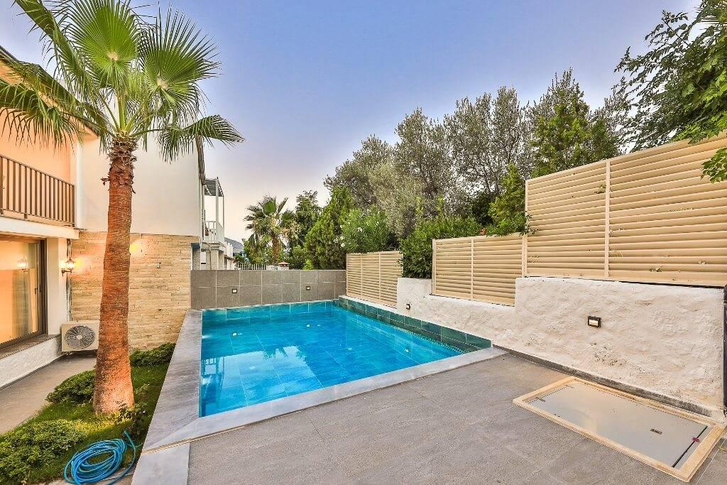 Kaş Kalkan'da Merkeze ve Deniz Yakın, Özel Havuzlu, Kiralık Villa-31351