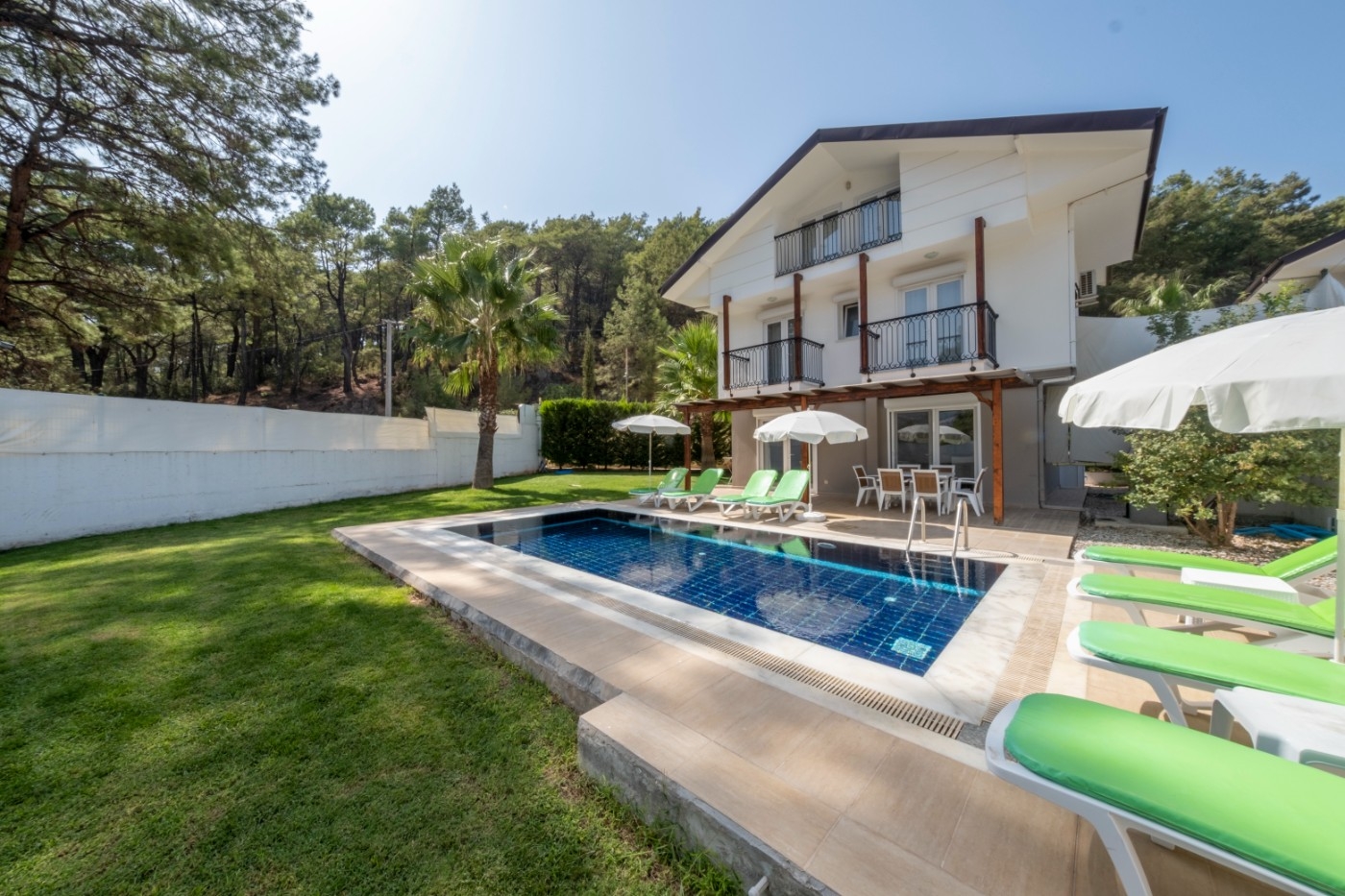 Fethiye’de Ölüdeniz Plajına Yakın, 8 Kişilik, Özel Havuzlu Lüks Villa