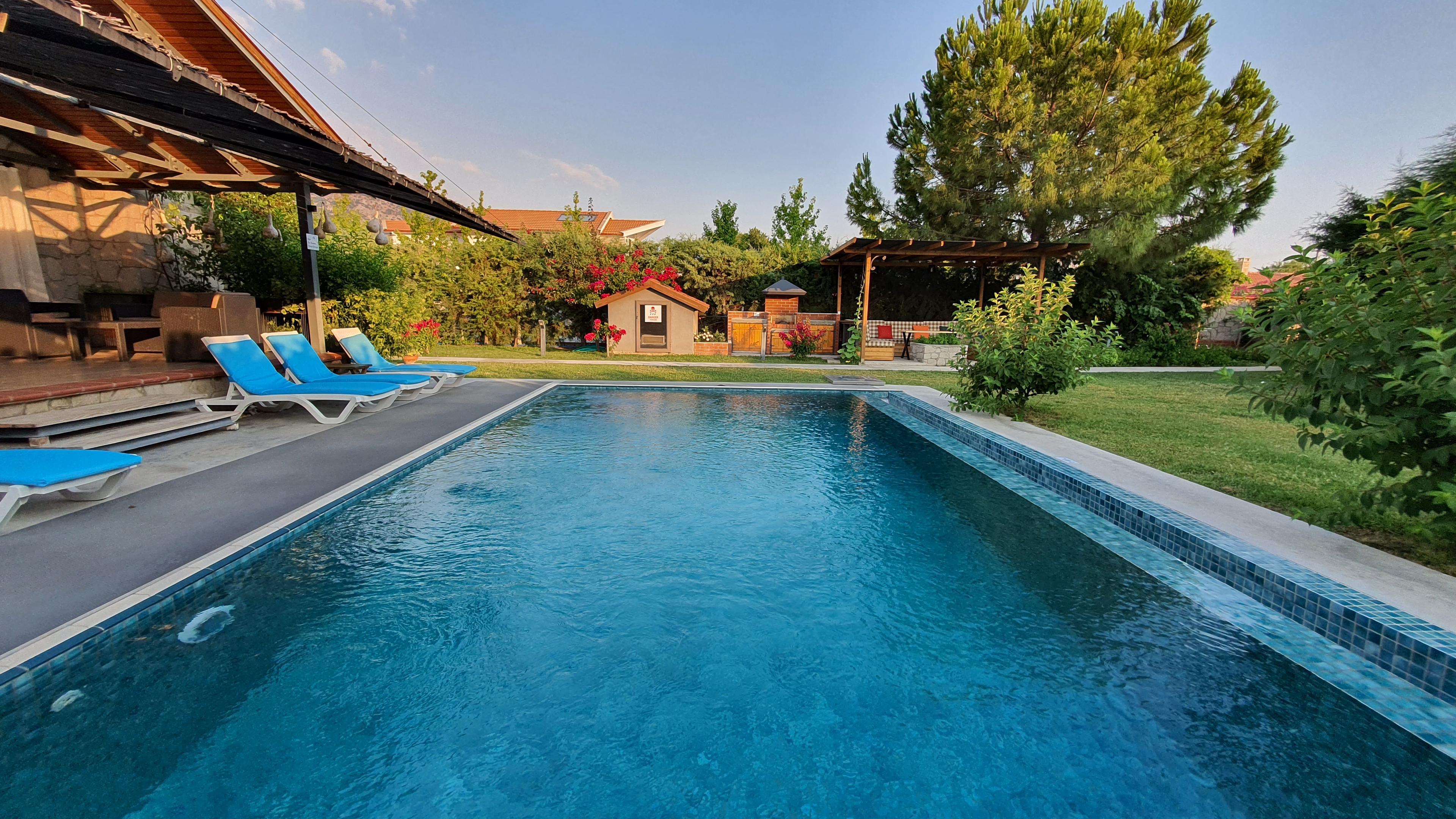 Muğla Ortaca'da Kalabalık Ailelere Uygun, Özel Havuzlu, Şık Villa-24656