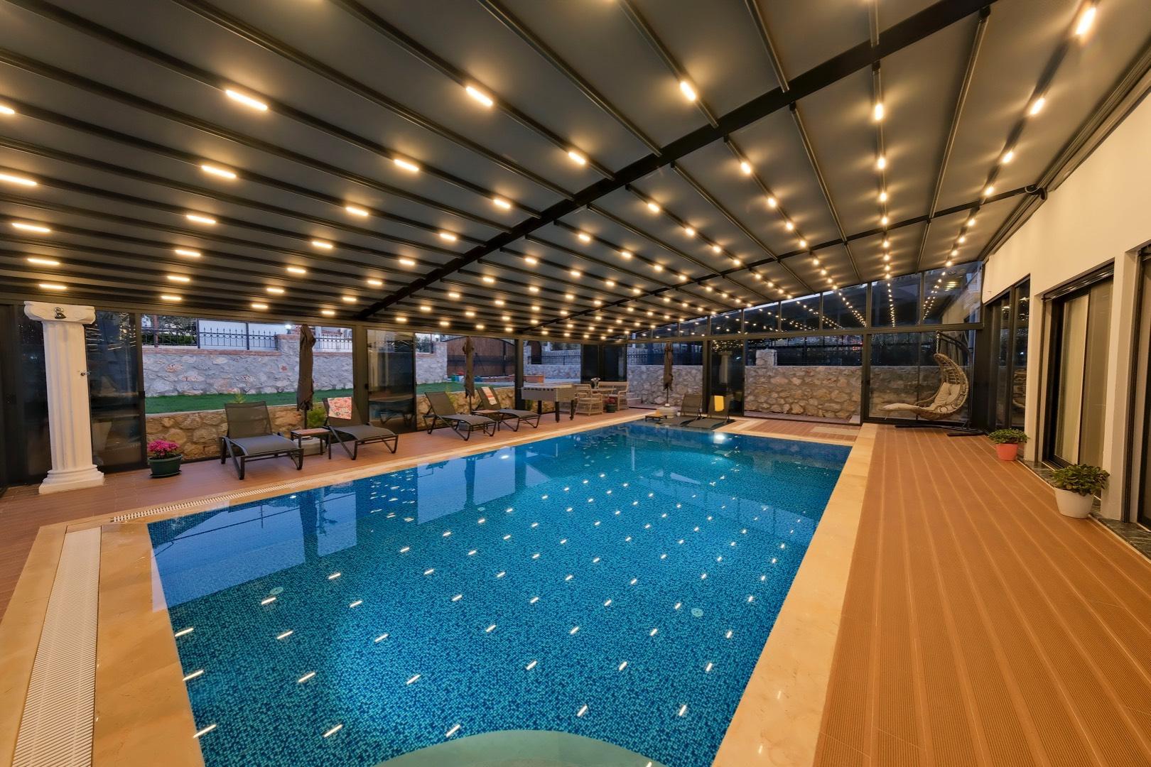 Fethiye’de Ölüdeniz Plajı’na Yakın, Isıtmalı Havuzlu, Kiralık Villa-26059